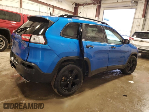 2017 Jeep Cherokee Sport with VIN 1C4PJMAS5HW624940, listed as a Copart auction lot 42959855 with 0 mi miles and Salvage Title. Bid and sale history available at carsss.com. Image 3.