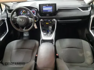 2021 Toyota RAV4 Hybrid LE with VIN 4T3LWRFV0MU034668, listed as a Copart auction lot 48392805 with 40,318 mi miles and Salvage Title. Bid and sale history available at carsss.com. Image 8.