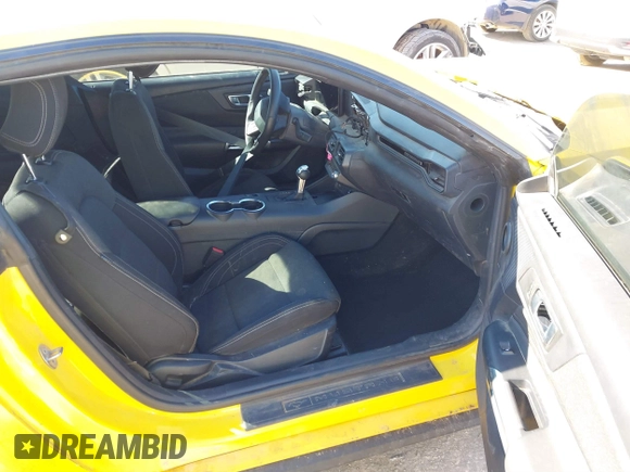 2024 Ford Mustang EcoBoost with VIN 1FA6P8TH4R5132190, listed as a IAAI auction lot 41390659 with 25,873 mi miles and . Bid and sale history available at DreamBid. Image 5.
