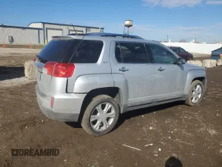 2017 GMC Terrain SLT with VIN 2GKFLUEK0H6324639, listed as a Copart auction lot 46856675 with 62,408 mi miles and Salvage Title. Bid and sale history available at DreamBid. Image 3.