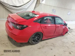2025 Honda Civic Sport with VIN 2HGFE2F55SH569128, listed as a Copart auction lot 48880825 with Not provided miles and Non repairable. Bid and sale history available at DreamBid. Image 3.