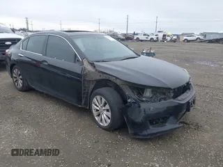 2013 Honda Accord EX-L with VIN 1HGCR2F81DA239439, listed as a IAAI auction lot 41454030 with 148,394 mi miles and . Bid and sale history available at DreamBid. Image 1.