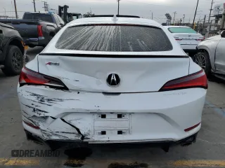2024 Acura Integra w/A-Spec Package with VIN 19UDE4H39RA016294, listed as a Copart auction lot 67070645 with 16,522 mi miles and Salvage title. Bid and sale history available at DreamBid. Image 6.