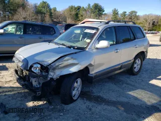2006 Hyundai Santa Fe GLS with VIN KM8SC13E66U095786, listed as a Copart auction lot 82273614 with 165,745 mi miles and Clean Title. Bid and sale history available at carsss.com. Image 1.