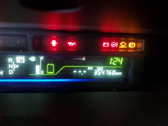 2017 Toyota Prius Two with VIN JTDZN3EU7HJ068016, listed as a Copart auction lot 56347555 with 354,768 mi miles and Clean Title. Bid and sale history available at DreamBid. Image 9.