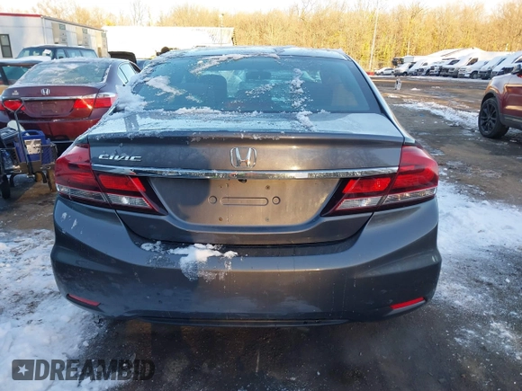 2014 Honda Civic Sedan EX with VIN 19XFB2F81EE207315, listed as a IAAI auction lot 41222886 with 145,484 mi miles. Bid and sale history available at carsss.com. Image 16.
