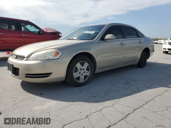 2008 Chevrolet Impala LS with VIN 2G1WB58KX81320619, listed as a Copart auction lot 53730765 with 116,640 mi miles and Clean Title. Bid and sale history available at DreamBid. Image 1.