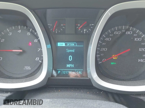 2016 Chevrolet Equinox LS with VIN 2GNFLEEKXG6297876, listed as a IAAI auction lot 41880504 with 121,716 mi miles. Bid and sale history available at carsss.com. Image 7.