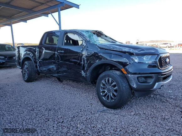 2021 Ford Ranger XL with VIN 1FTER4FH2MLD18092, listed as a Copart auction lot 47142185 with 40,203 mi miles and Salvage Title. Bid and sale history available at carsss.com. Image 4.