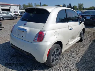 2013 FIAT 500e with VIN 3C3CFFGE8DT753420, listed as a IAAI auction lot 42095388 with 78,264 mi miles. Bid and sale history available at carsss.com. Image 4.