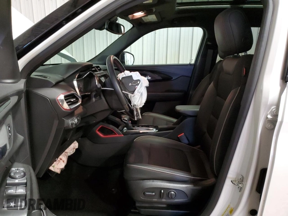 2021 Chevrolet TrailBlazer RS with VIN KL79MUSL0MB142480, listed as a Copart auction lot 43614394 with 29,506 mi miles and . Bid and sale history available at DreamBid. Image 7.