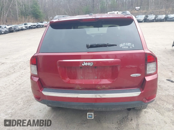 2015 Jeep Compass High Altitude Edition with VIN 1C4NJCEA8FD126274, listed as a IAAI auction lot 41837430 with 119,444 mi miles. Bid and sale history available at carsss.com. Image 16.