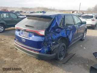 2015 Ford Edge SE with VIN 2FMTK3G82FBB39523, listed as a IAAI auction lot 41676457 with 248,375 mi miles. Bid and sale history available at carsss.com. Image 4.
