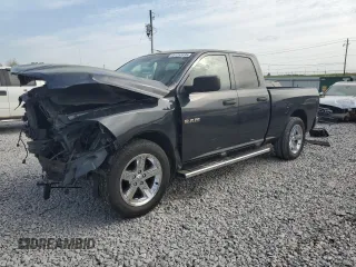 2017 Ram 1500 Express with VIN 1C6RR6FG9HS514618, listed as a Copart auction lot 51253635 with 162,366 mi miles and Salvage title. Bid and sale history available at DreamBid. Image 1.