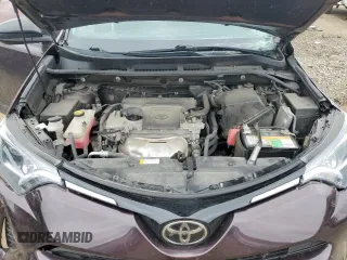 2018 Toyota RAV4 LE with VIN 2T3BFREV0JW773614, listed as a Copart auction lot 57568865 with 76,429 mi miles and Clean title. Bid and sale history available at DreamBid. Image 12.