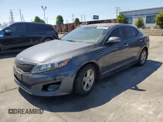 2015 Kia Optima LX z VIN KNAGM4A78F5582248, wystawiony jako Copart lot #59049775 z przebiegiem 65 073 mil mil oraz Szkoda całkowita • Salvage title. Historia ofert i sprzedaży dostępna na DreamBid. Obrazek 1.