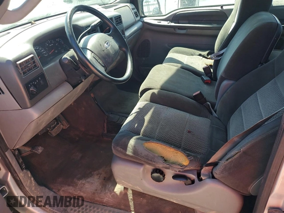 2003 Ford F-250 XL with VIN 1FTNX21L93EB22191, listed as a Copart auction lot 63013225 with 230,661 mi miles and Salvage title. Bid and sale history available at DreamBid. Image 7.