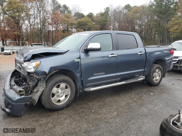 2008 Toyota Tundra 2WD Truck LTD with VIN 5TFEV58138X046040, listed as a Copart auction lot 83821554 with NaN miles and Salvage Title. Bid and sale history available at carsss.com. Image 1.
