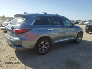 2018 Infiniti QX60 with VIN 5N1DL0MM6JC521869, listed as a Copart auction lot 52713245 with 136,753 mi miles and Clean Title. Bid and sale history available at carsss.com. Image 3.