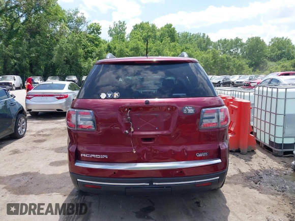 2015 GMC Acadia SLE с VIN 1GKKRPKD7FJ252827, выставлен на аукционе IAAI как лот 42260198 с пробегом 97 009 миль миль и . История ставок и продаж доступна на DreamBid. Изображение 6.