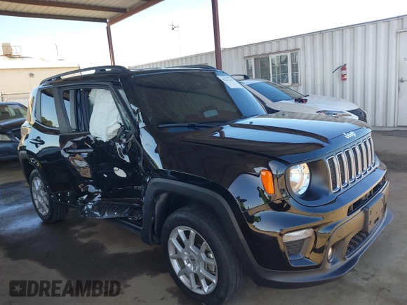 2022 Jeep Renegade Latitude with VIN ZACNJDB10NPN44657, listed as a IAAI auction lot 42223118 with 20,947 mi miles and . Bid and sale history available at DreamBid. Image 14.