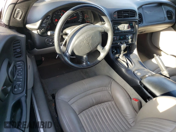 2002 Chevrolet Corvette with VIN 1G1YY22G325120729, listed as a Copart auction lot 87853405 with 58,861 mi miles and Salvage Title. Bid and sale history available at carsss.com. Image 8.