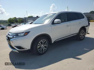 2018 Mitsubishi Outlander SE with VIN JA4AD3A31JZ033812, listed as a Copart auction lot 62196075 with 38,815 mi miles and Salvage title. Bid and sale history available at DreamBid. Image 1.