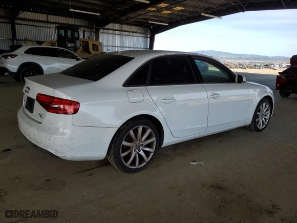 2013 Audi A4 Premium Plus with VIN WAUFFAFLXDN005051, listed as a Copart auction lot 48436335 with 115,618 mi miles and Clean Title. Bid and sale history available at carsss.com. Image 3.