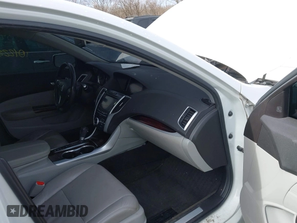 2017 Acura TLX w/Technology Pkg with VIN 19UUB1F51HA005459, listed as a IAAI auction lot 41499011 with 101,222 mi miles. Bid and sale history available at carsss.com. Image 5.
