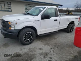 2016 Ford F-150 XL with VIN 1FTMF1EF0GKD59429, listed as a Copart auction lot 43581125 with 40,994 mi miles and Salvage title. Bid and sale history available at DreamBid. Image 1.