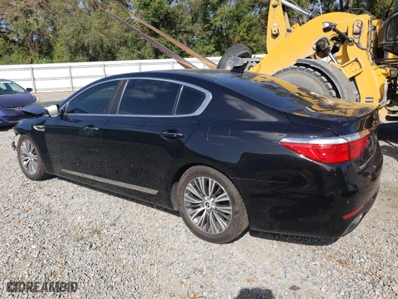 2017 Kia K900 Premium with VIN KNALT4D39H6035528, listed as a Copart auction lot 78782624 with 89,590 mi miles and Salvage Title. Bid and sale history available at carsss.com. Image 2.