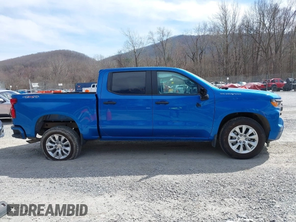 2024 Chevrolet Silverado 1500 Custom with VIN 1GCPDBEK9RZ123622, listed as a IAAI auction lot 41757432 with 10,255 mi miles and . Bid and sale history available at DreamBid. Image 14.