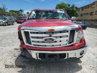 2010 Ford F-150 XL with VIN 1FTEW1C8XAFB04716, listed as a Copart auction lot 65761825 with 69,683 mi miles and Salvage title. Bid and sale history available at DreamBid. Image 5.