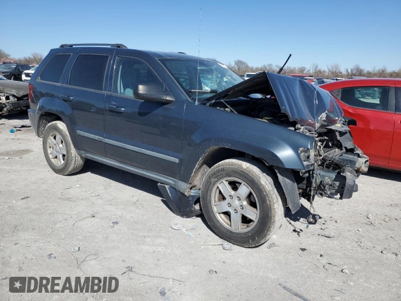 2007 Jeep Grand Cherokee Laredo with VIN 1J8GR48KX7C531824, listed as a Copart auction lot 49519015 with 175,453 mi miles and Salvage Title. Bid and sale history available at carsss.com. Image 4.