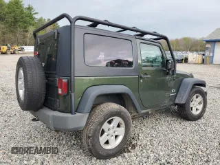 2008 Jeep Wrangler X with VIN 1J4FA24188L638183, listed as a Copart auction lot 56112955 with 112,438 mi miles and Salvage title. Bid and sale history available at DreamBid. Image 3.