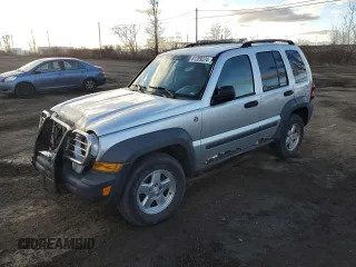 2006 Jeep Liberty Sport with VIN 1J4GL48556W185689, listed as a Copart auction lot 81289224 with 254,291 mi miles and Salvage Title. Bid and sale history available at carsss.com. Image 1.