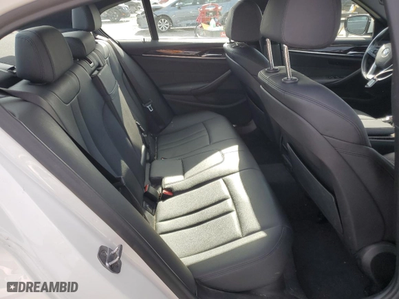 2019 BMW 5 Series 530e iPerformance with VIN WBAJA9C55KB393219, listed as a Copart auction lot 47777745 with 23,845 mi miles and Salvage Title. Bid and sale history available at carsss.com. Image 10.