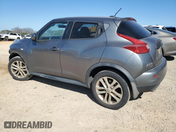 2013 Nissan Juke SV with VIN JN8AF5MR1DT206574, listed as a Copart auction lot 47843895 with 123,181 mi miles and Salvage Title. Bid and sale history available at carsss.com. Image 2.
