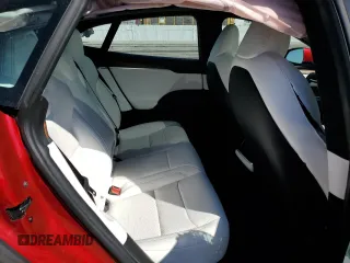 2023 Tesla Model S with VIN 5YJSA1E53PF525324, listed as a Copart auction lot 48079685 with Not provided miles and Salvage title. Bid and sale history available at DreamBid. Image 10.