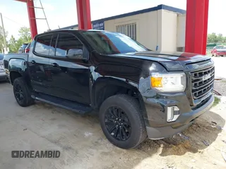 2022 GMC Canyon 4WD Elevation with VIN 1GTG6CEN8N1323216, listed as a IAAI auction lot 42624690 with 42,177 mi miles and . Bid and sale history available at DreamBid. Image 1.
