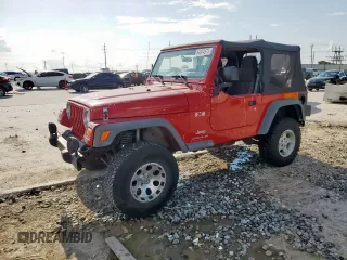 2004 Jeep Wrangler X with VIN 1J4FA39S44P702925, listed as a Copart auction lot 64004875 with 135,268 mi miles and Salvage title. Bid and sale history available at DreamBid. Image 1.
