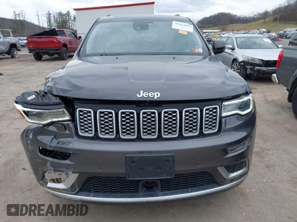 2020 Jeep Grand Cherokee Summit with VIN 1C4RJFJT2LC408499, listed as a IAAI auction lot 41854021 with 78,189 mi miles and . Bid and sale history available at DreamBid. Image 13.