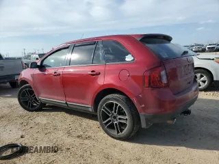 2013 Ford Edge SEL with VIN 2FMDK3JC1DBC96247, listed as a Copart auction lot 45846895 with 130,497 mi miles and Salvage Title. Bid and sale history available at carsss.com. Image 2.