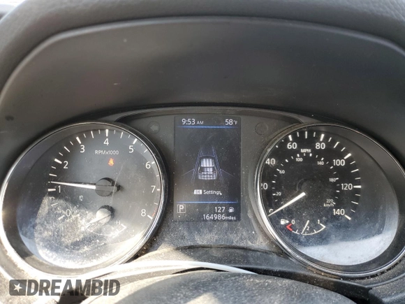 2019 Nissan Rogue SV with VIN 5N1AT2MT0KC842328, listed as a Copart auction lot 52684655 with 164,986 mi miles and Salvage Title. Bid and sale history available at DreamBid. Image 9.