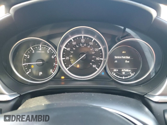 2021 Mazda 6 Touring with VIN JM1GL1VM0M1612027, listed as a Copart auction lot 48262185 with 67,568 mi miles and Salvage Title. Bid and sale history available at DreamBid. Image 9.