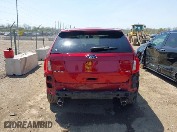 2013 Ford Edge SEL with VIN 2FMDK3JC2DBE36967, listed as a IAAI auction lot 42097753 with 137,322 mi miles. Bid and sale history available at carsss.com. Image 17.