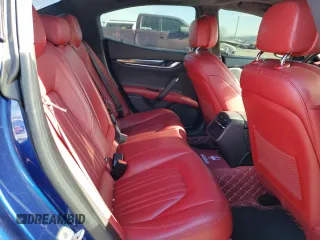 2017 Maserati Ghibli S Q4 with VIN ZAM57RTA5H1206653, listed as a Copart auction lot 81933013 with Not Provided miles. Bid and sale history available at carsss.com. Image 10.