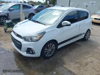 2017 Chevrolet Spark LT with VIN KL8CD6SA9HC781761, listed as a IAAI auction lot 41937690 with 143,867 mi miles. Bid and sale history available at carsss.com. Image 2.