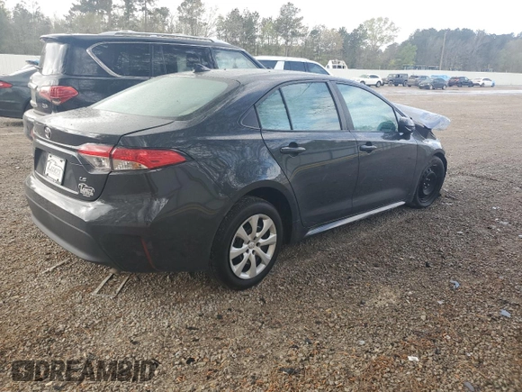 2024 Toyota Corolla LE with VIN 5YFB4MDE8RP129259, listed as a Copart auction lot 49618215 with 0 mi miles and Salvage Title. Bid and sale history available at carsss.com. Image 3.