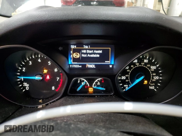 2016 Ford Focus SE z VIN 1FADP3F20GL305441, wystawiony jako Copart lot #55445105 z przebiegiem 117 033 mil mil oraz Szkoda całkowita • Salvage title. Historia ofert i sprzedaży dostępna na DreamBid. Obrazek 9.